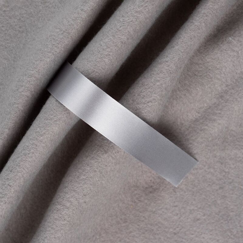 Лента сатиновая Satin 20 M, серая, 70 см арт.18701.11.70cm