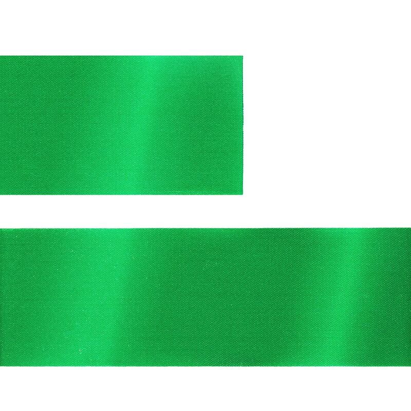 Лента сатиновая Satin 35 М, зеленая, 80 см арт.18705.90.80cm