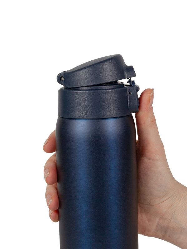 Термокружка Relaxika, ver.2, синяя арт.17397.40