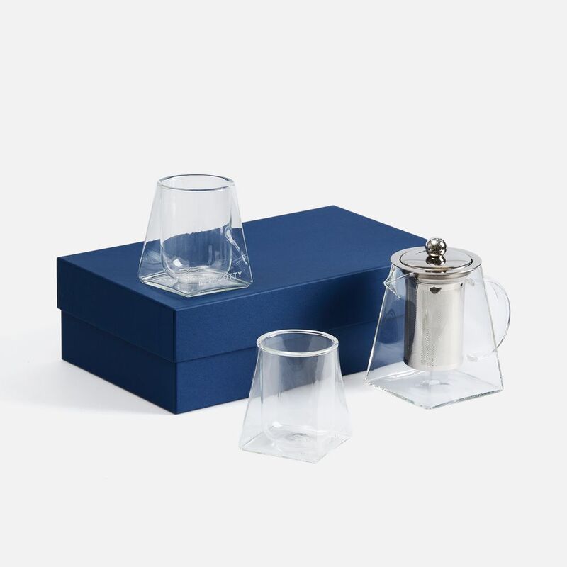 Чайный набор Quadroni в темно-синей коробке арт.20168.40