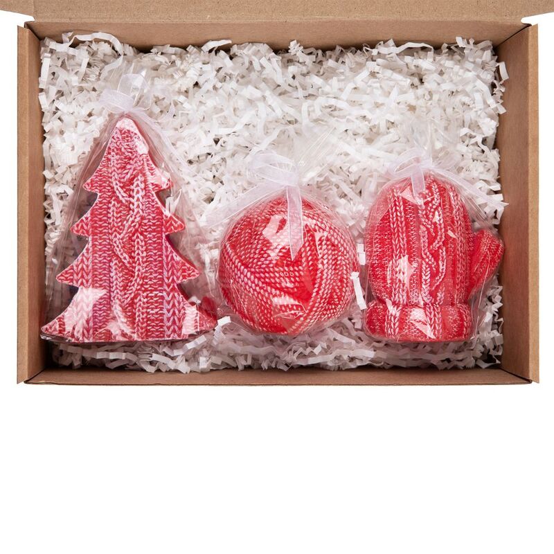 Набор Kniteam, красный арт.21103.50