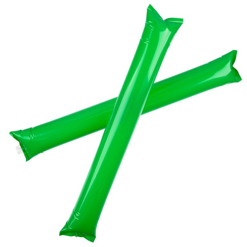 Палки-стучалки для болельщиков &laquo;Пошумим&raquo;, зеленые арт.16283.90