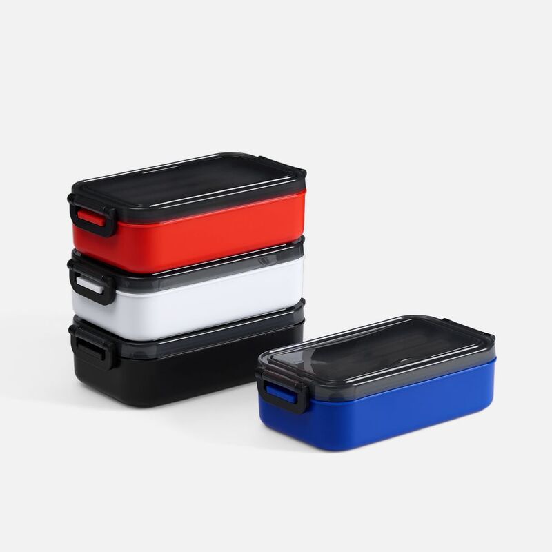 Ланчбокс Pranzo, красный с черным арт.63033.53