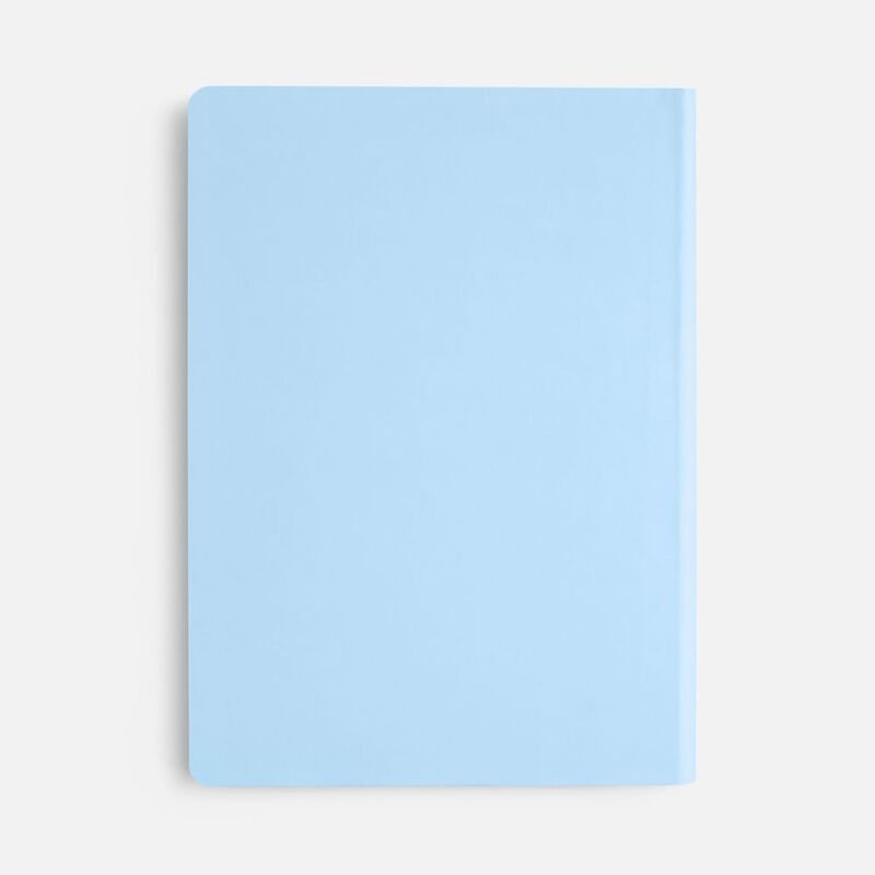 Ежедневник Flex Shall New, недатированный, голубой арт.27881.14