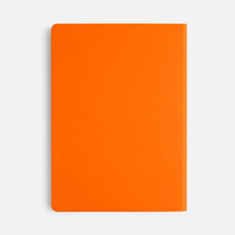 Ежедневник Flex Shall New, недатированный, оранжевый арт.27881.20
