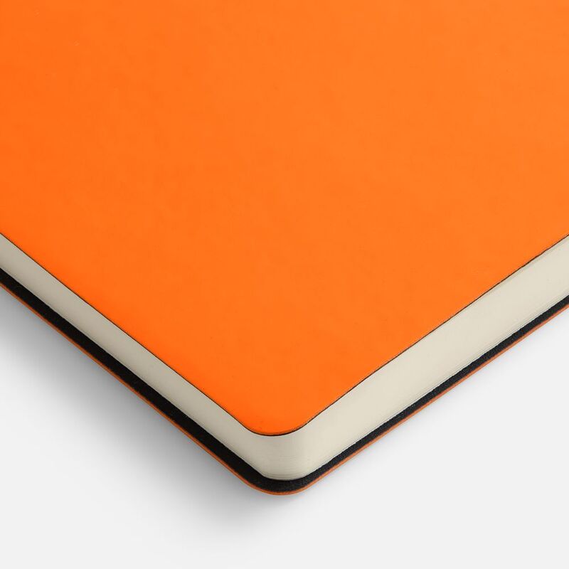 Ежедневник Flex Shall New, недатированный, оранжевый арт.27881.20