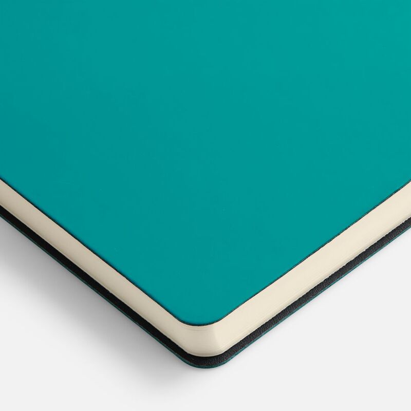 Ежедневник Flex Shall New, недатированный, бирюзовый арт.27881.49