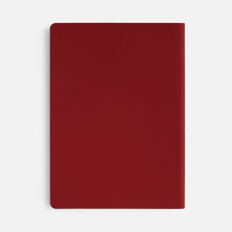 Ежедневник Flex Shall New, недатированный, красный арт.27881.50