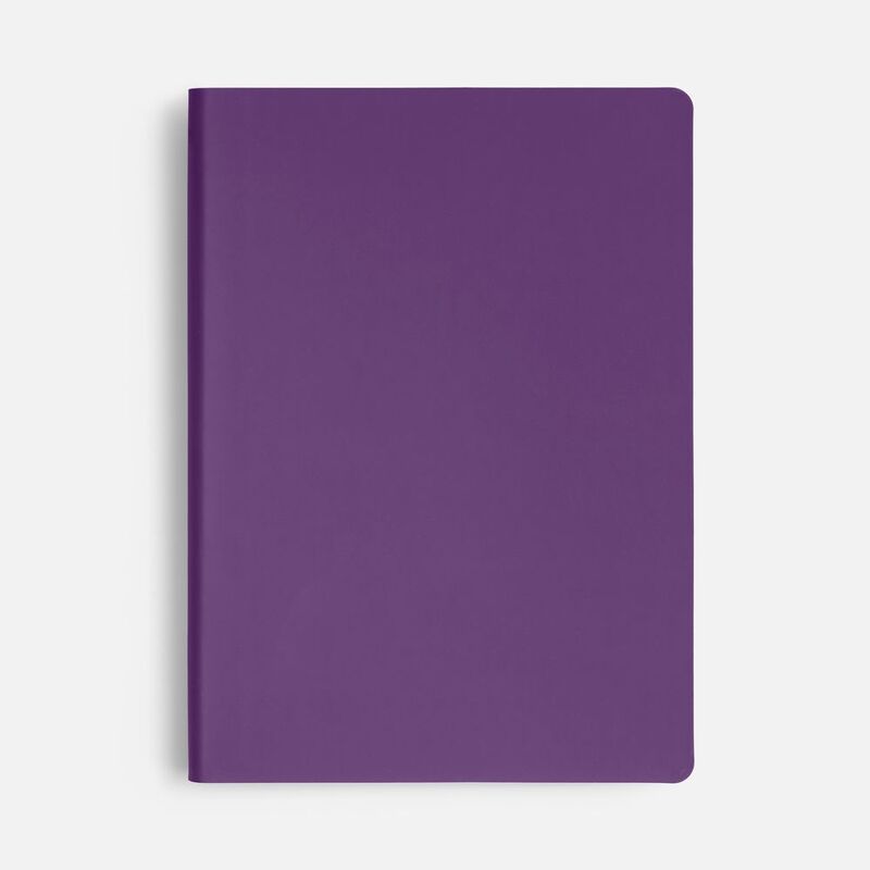 Ежедневник Flex Shall New, недатированный, фиолетовый арт.27881.70