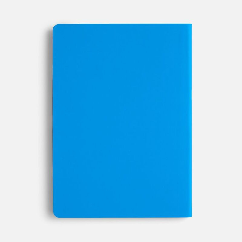 Блокнот Flex Shall ver.2, голубой арт.24021.14