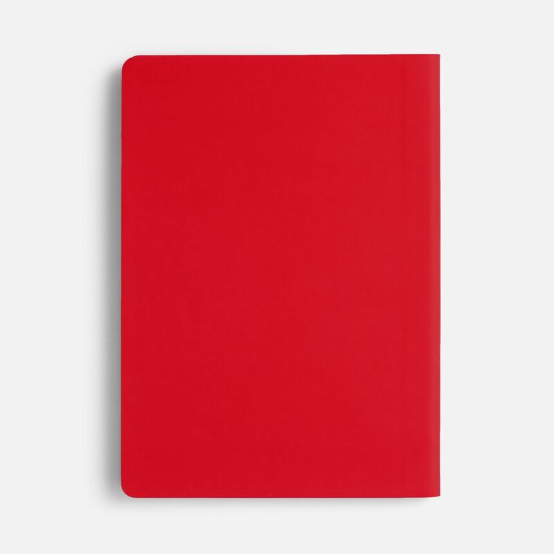 Блокнот Flex Shall ver.2, красный арт.24021.50