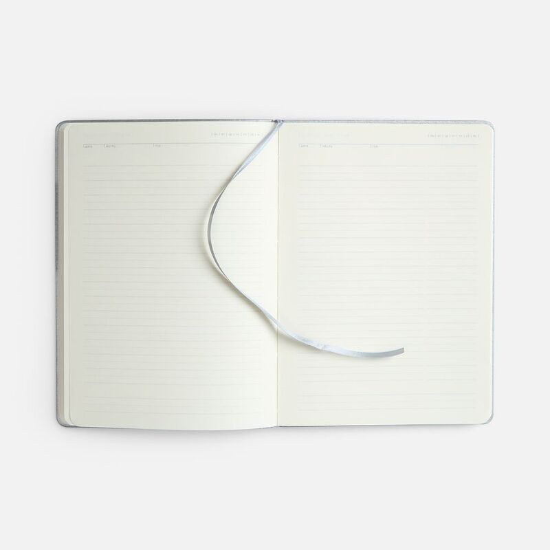 Ежедневник Vale New, недатированный, серый арт.26202.10