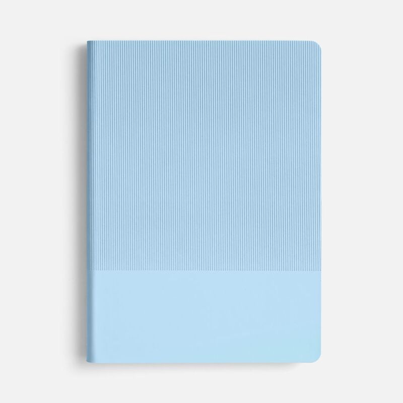 Ежедневник Vale New, недатированный, голубой арт.26202.14