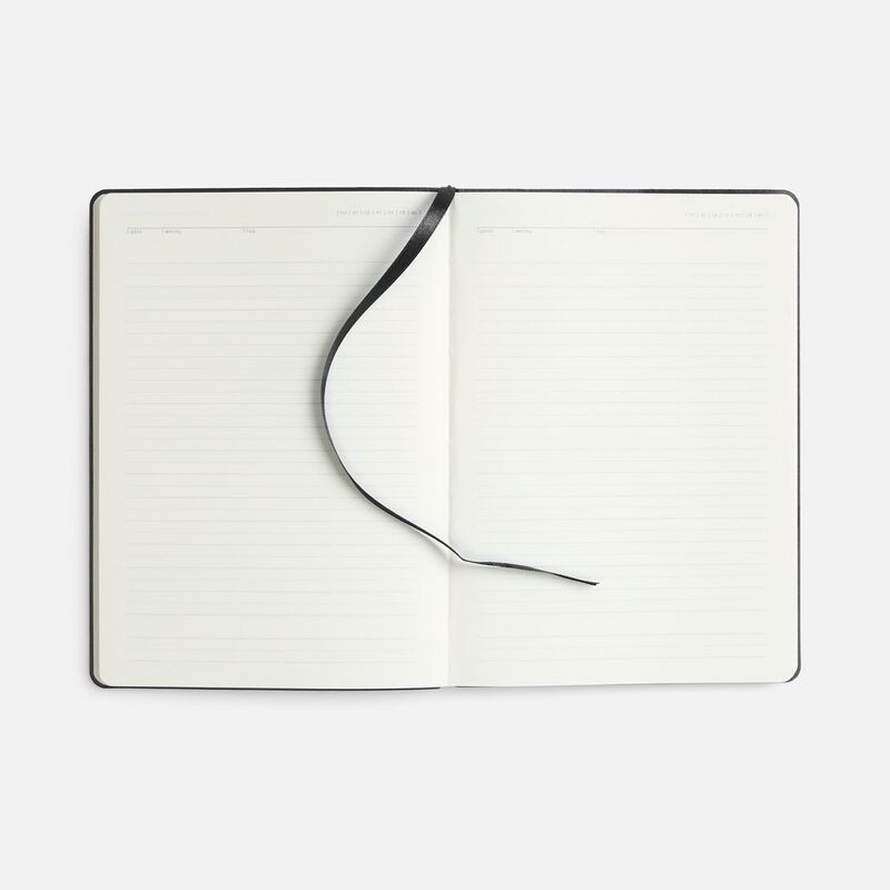 Ежедневник Vale New, недатированный, черный арт.26202.30