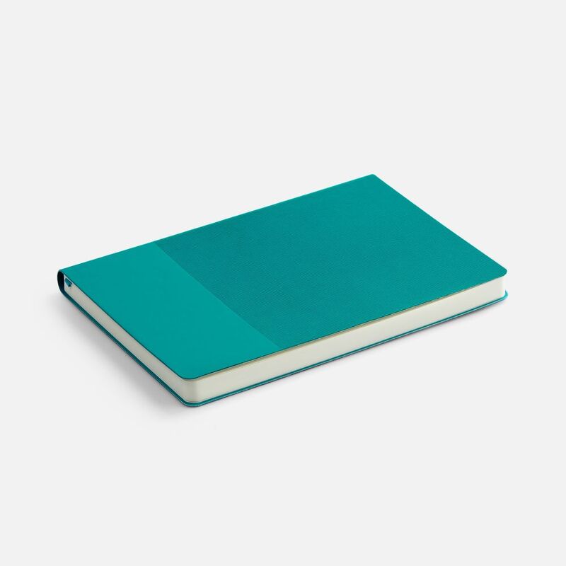 Ежедневник Vale New, недатированный, бирюзовый арт.26202.49