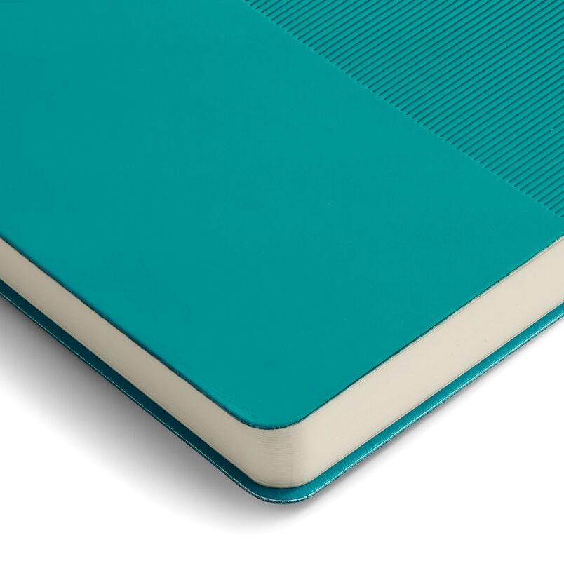 Ежедневник Vale New, недатированный, бирюзовый арт.26202.49