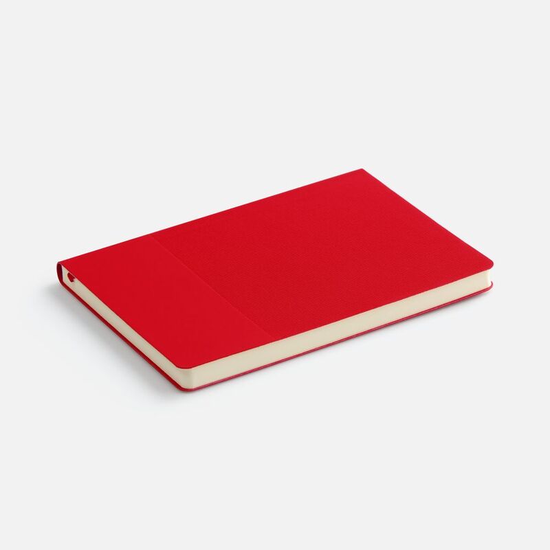 Ежедневник Vale New, недатированный, красный арт.26202.50