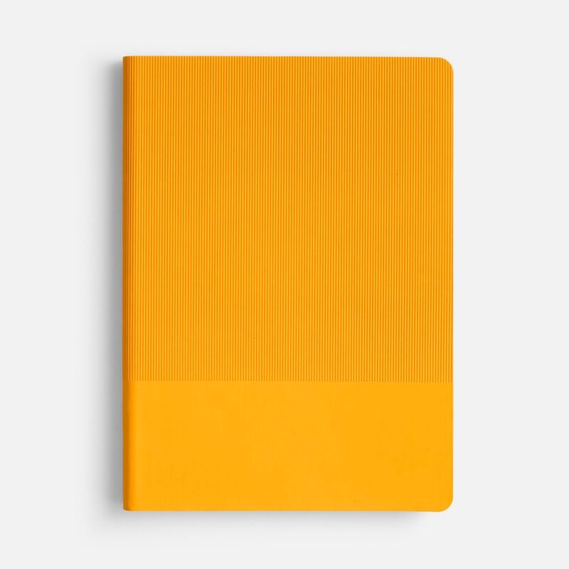 Ежедневник Vale New, недатированный, желтый арт.26202.80