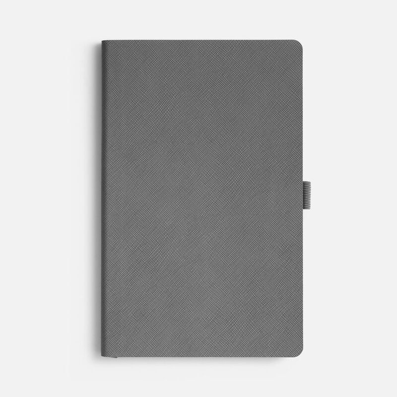 Ежедневник Lungo, недатированный, серый арт.24044.10