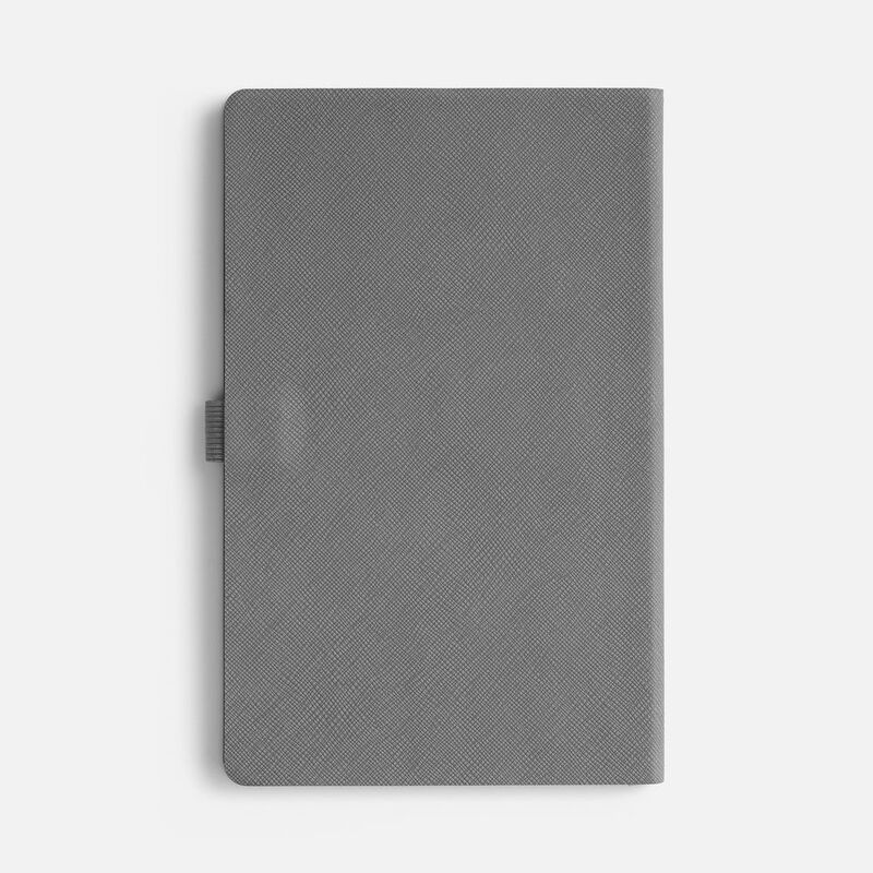 Ежедневник Lungo, недатированный, серый арт.24044.10