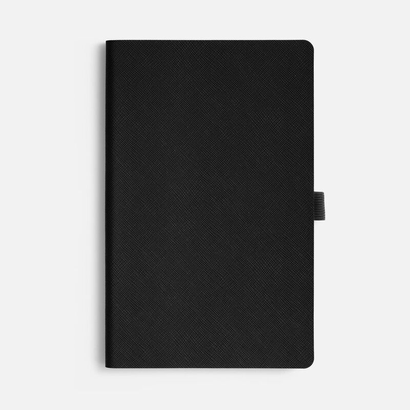 Ежедневник Lungo, недатированный, черный арт.24044.30