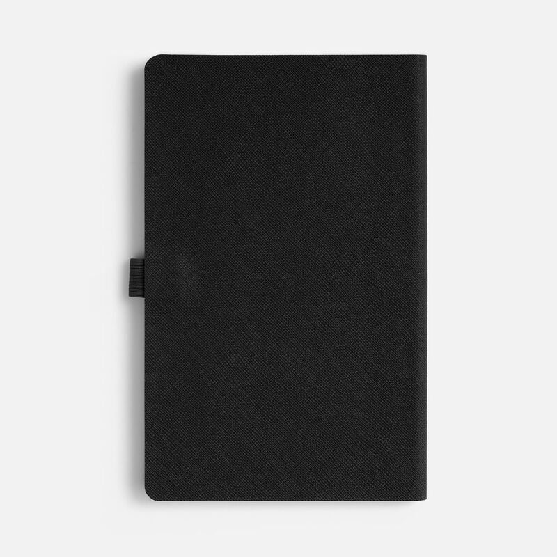 Ежедневник Lungo, недатированный, черный арт.24044.30
