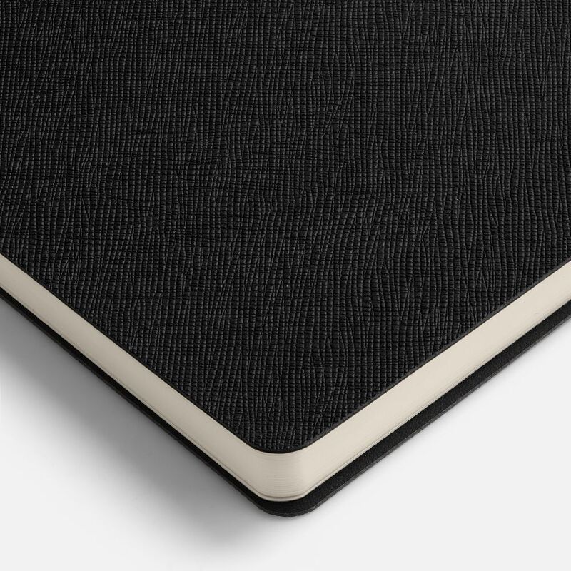 Ежедневник Lungo, недатированный, черный арт.24044.30