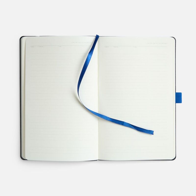 Ежедневник Lungo, недатированный, синий арт.24044.44