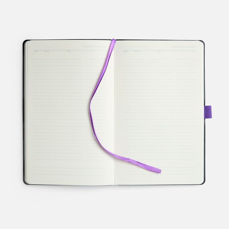 Ежедневник Lungo, недатированный, фиолетовый арт.24044.70