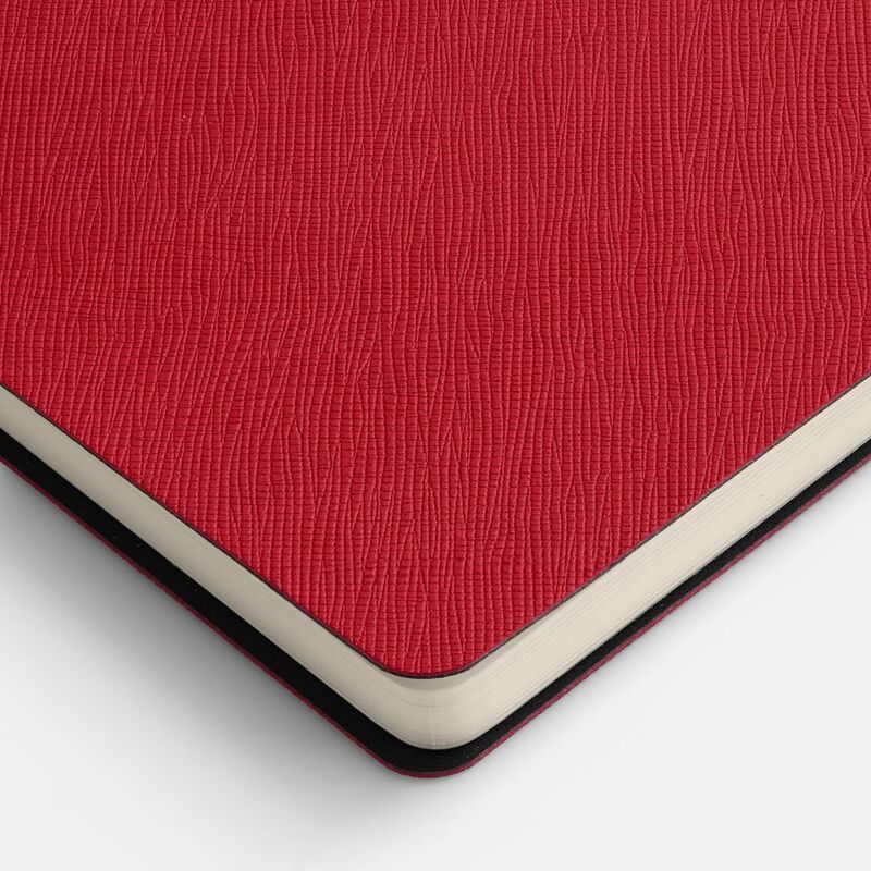 Ежедневник Lungo, недатированный, красный арт.24044.50