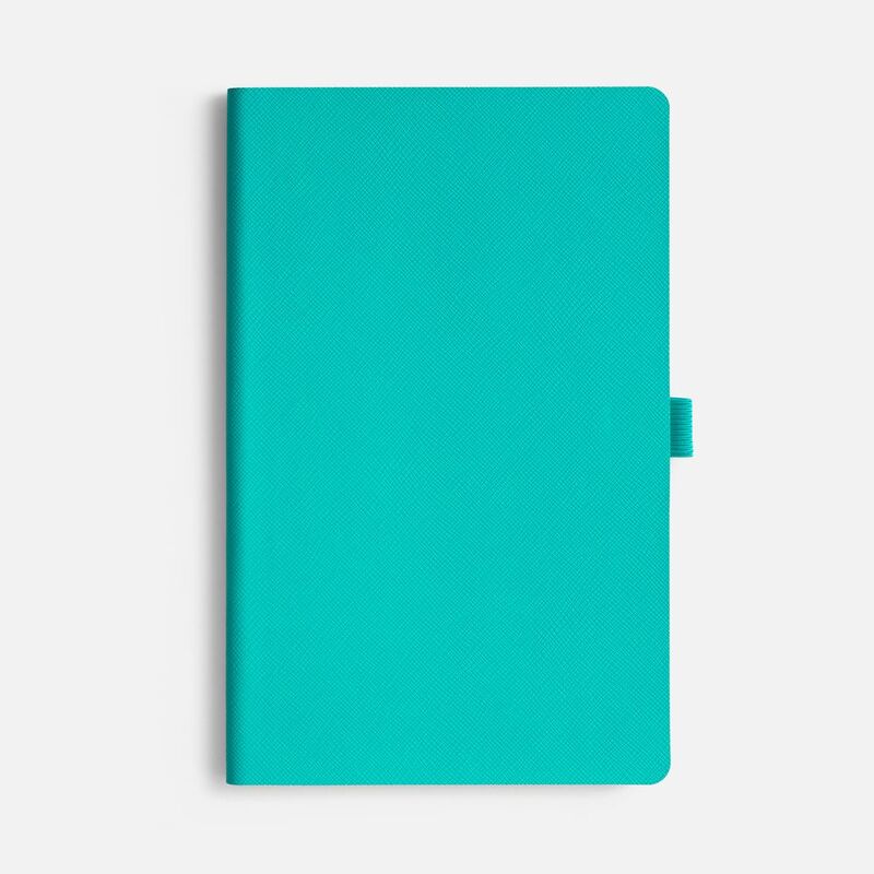 Ежедневник Lungo, недатированный, бирюзовый арт.24044.49