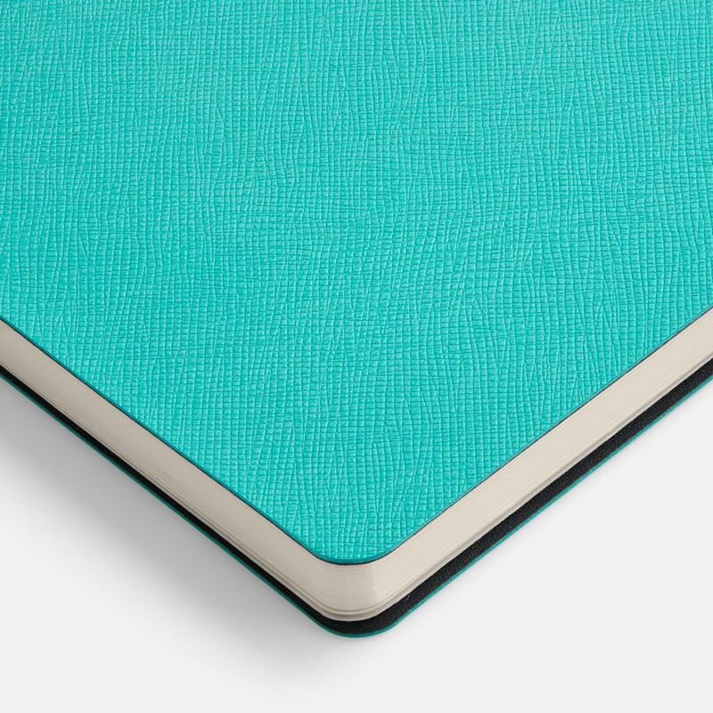 Ежедневник Lungo, недатированный, бирюзовый арт.24044.49