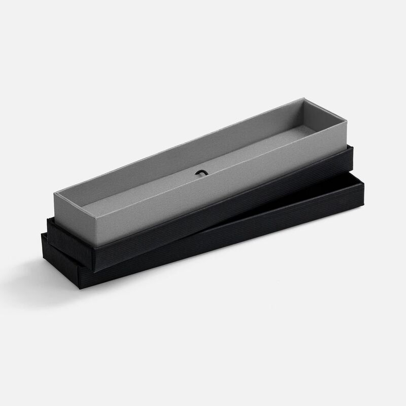 Футляр Nastro для 1 ручки, черный с серым арт.17816.10