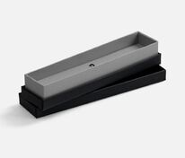 Футляр Nastro для 1 ручки, черный с серым арт.17816.10