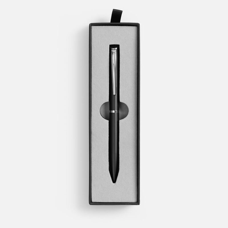 Футляр Nomi для 1 ручки, черный арт.17818.30