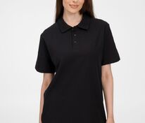 Рубашка поло унисекс Tervise, черная арт.19419.30