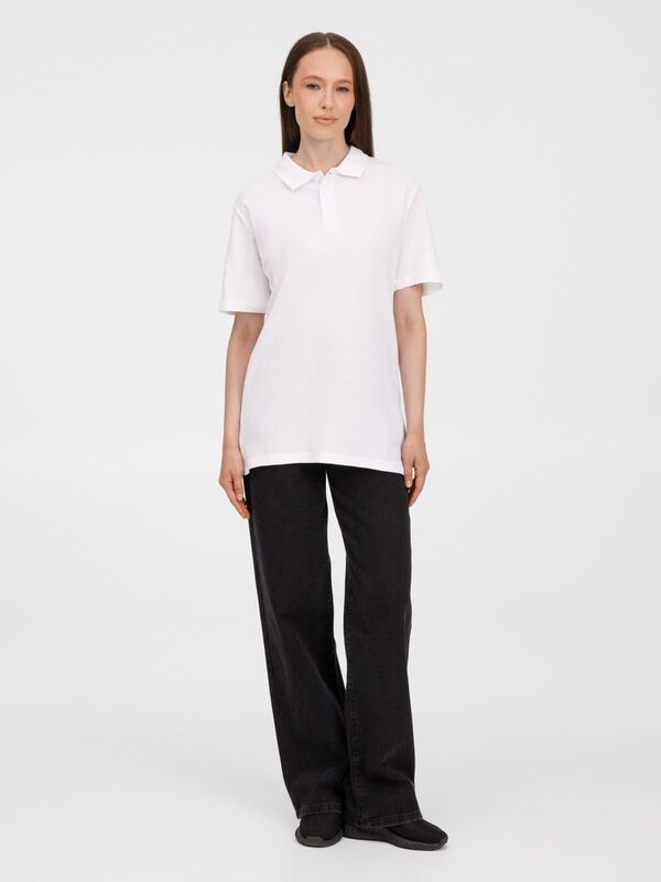 Рубашка поло унисекс Tervise, белая арт.19419.60