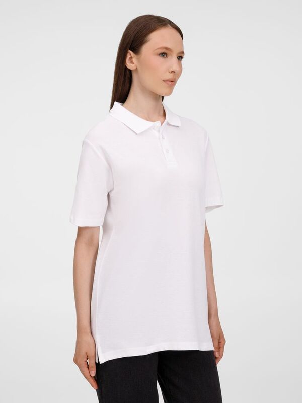 Рубашка поло унисекс Tervise, белая арт.19419.60