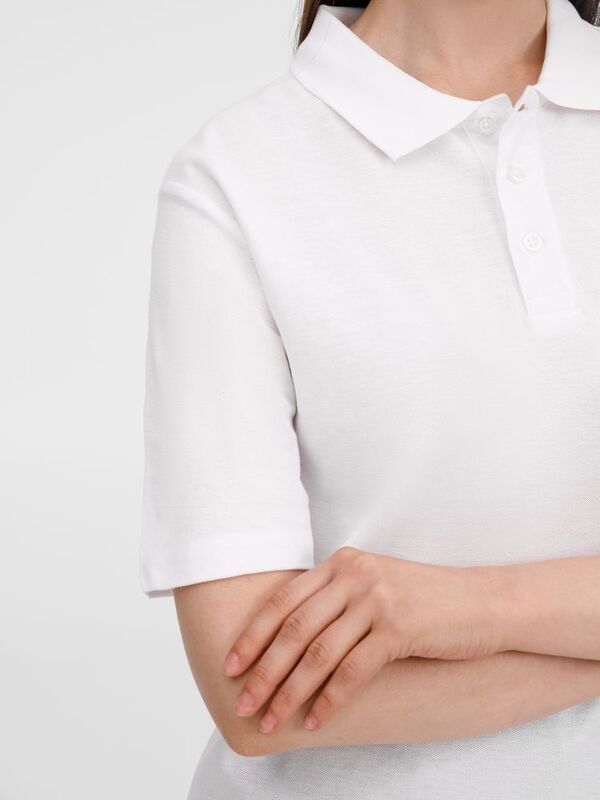 Рубашка поло унисекс Tervise, белая арт.19419.60