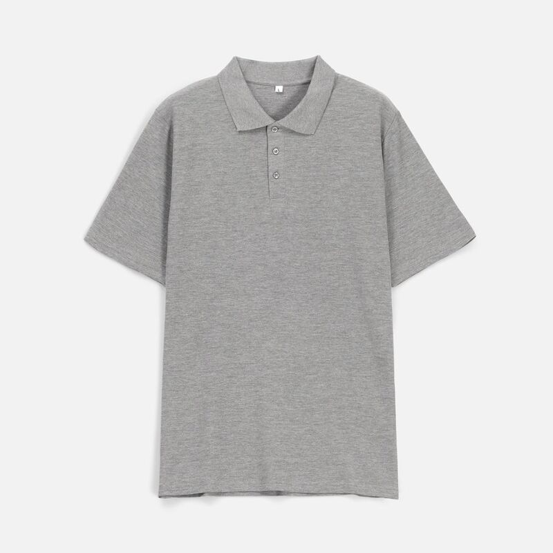 Рубашка поло унисекс Tervise, серый меланж арт.19419.11