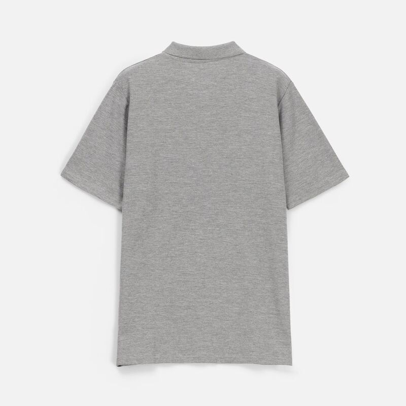 Рубашка поло унисекс Tervise, серый меланж арт.19419.11