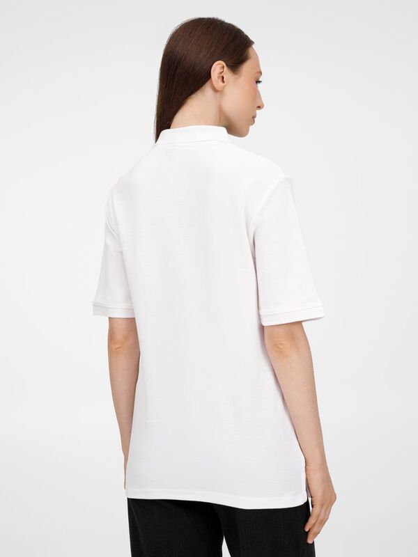 Рубашка поло унисекс Upswing, белая арт.19420.60