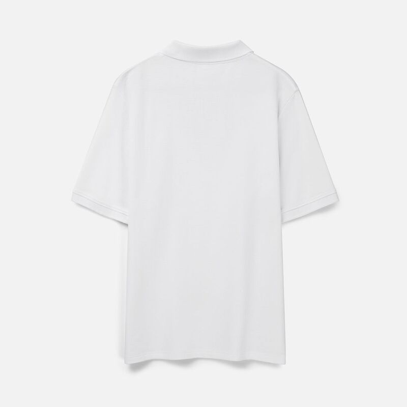 Рубашка поло унисекс Upswing, белая арт.19420.60