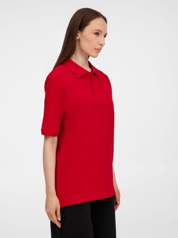 Рубашка поло унисекс Upswing, красная арт.19420.50