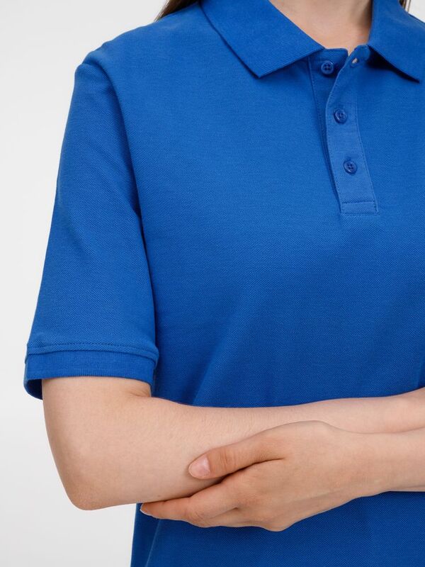Рубашка поло унисекс Upswing, ярко-синяя арт.19420.44