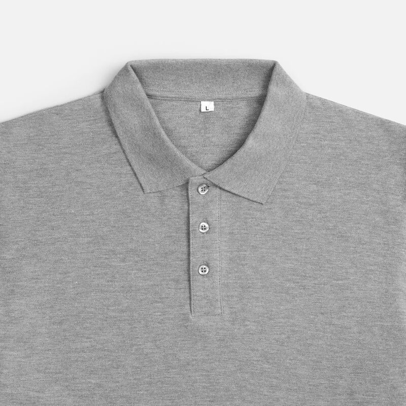 Рубашка поло унисекс Upswing, серый меланж арт.19420.11