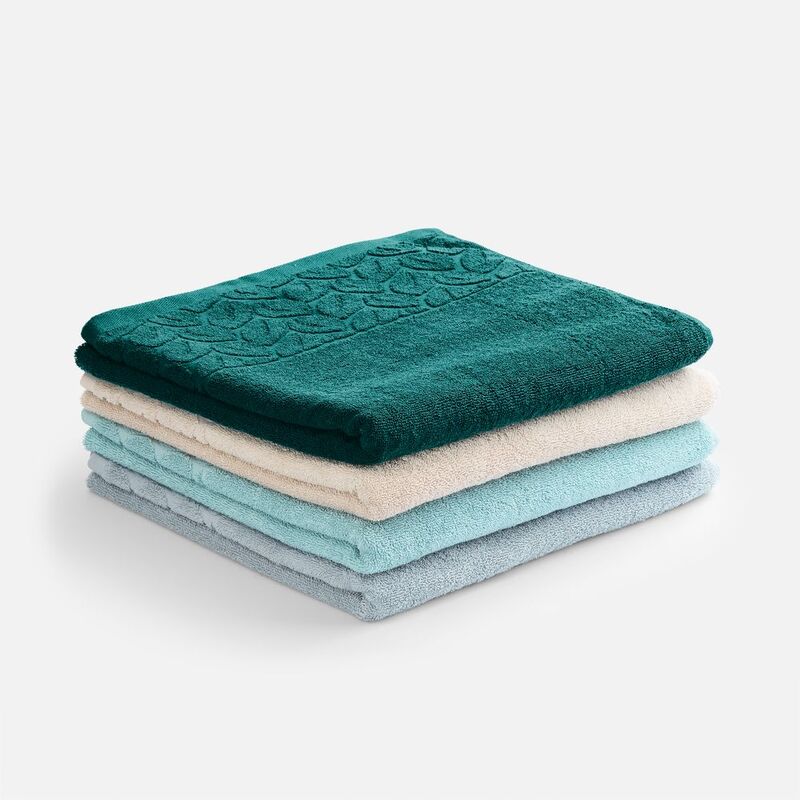 Полотенце махровое Hoya, среднее, темно-бирюзовое арт.17373.49