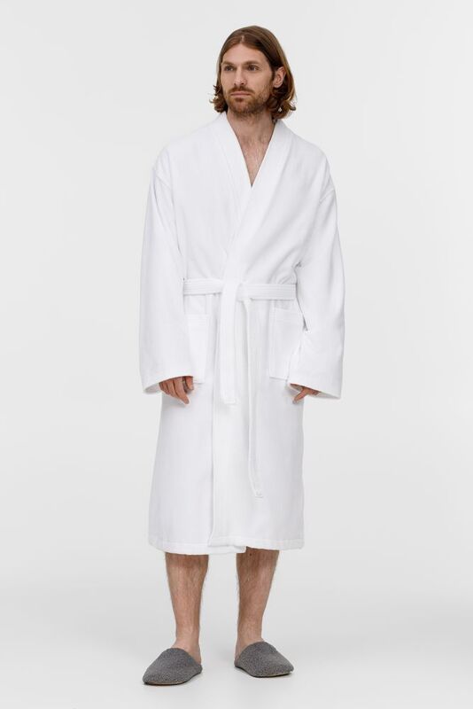 Халат махровый Aeris, белый арт.17375.60
