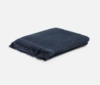 Плед вафельный Elenglect, темно-серый арт.17378.13