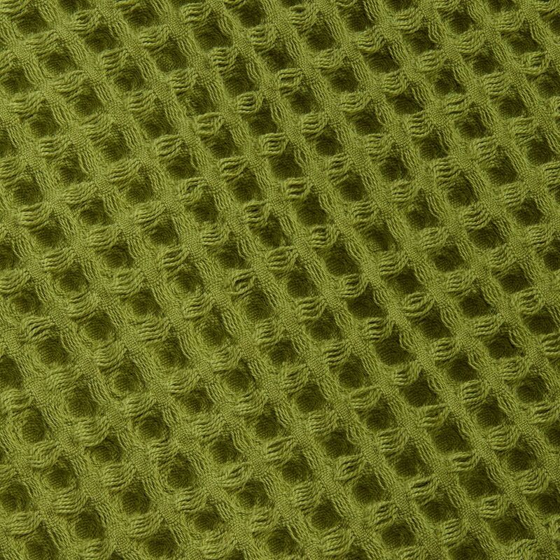 Плед вафельный Elenglect, зеленый арт.17378.90